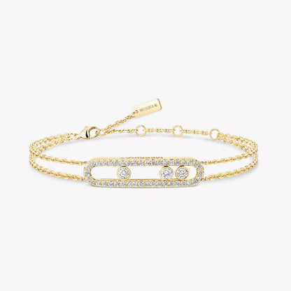 [⭐Luxery] Move Classique pavé bracelet