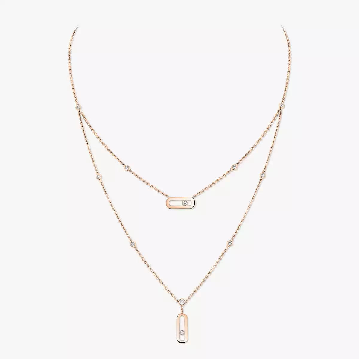 [⭐Luxery] Move Uno Diamond Necklace