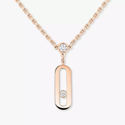 [⭐Luxery] Move Uno Diamond Necklace