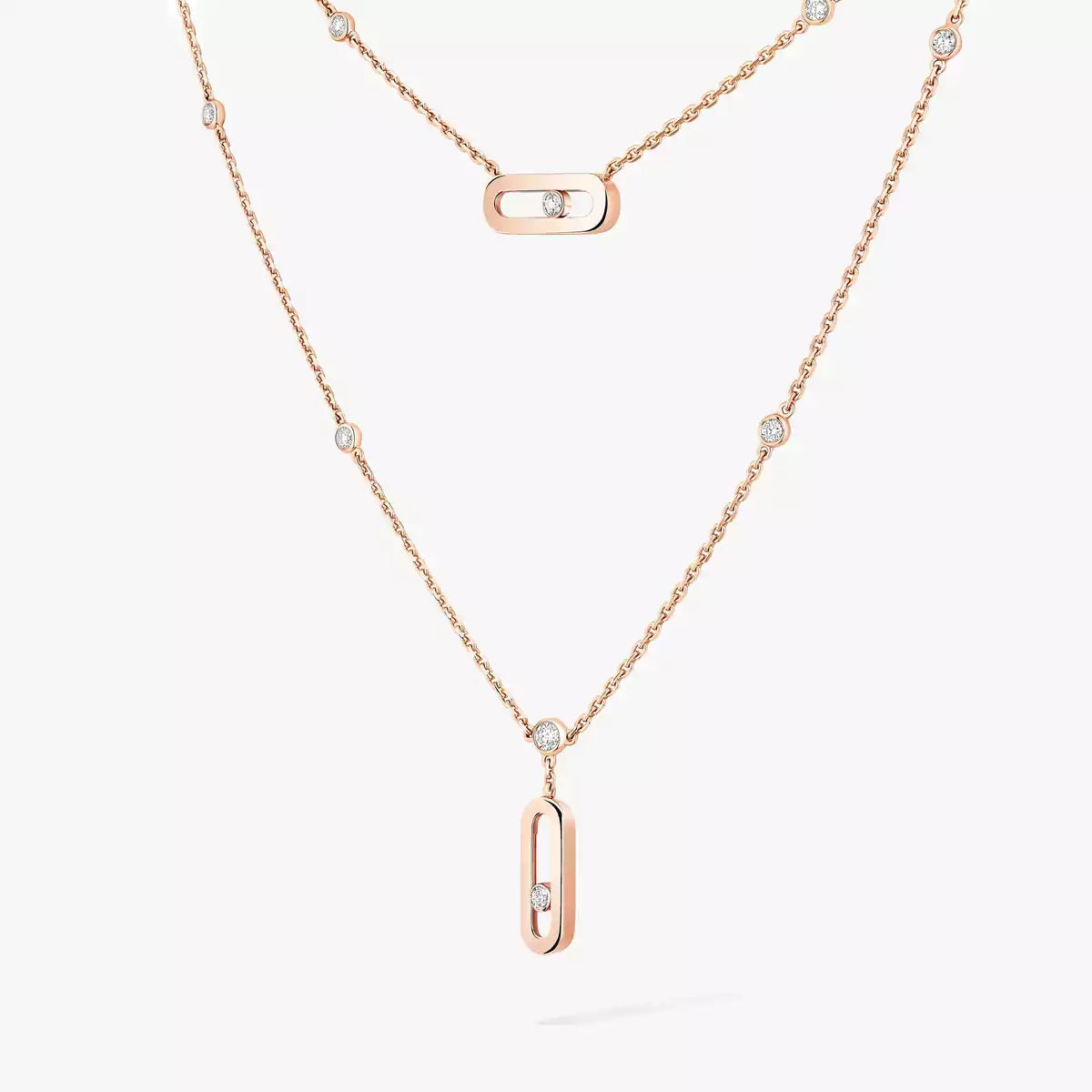[⭐Luxery] Move Uno Diamond Necklace