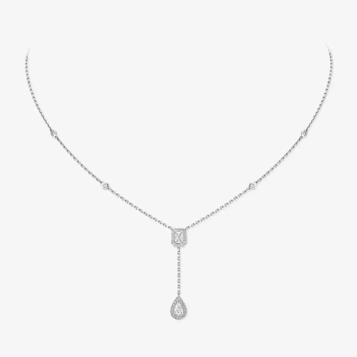 [⭐Luxery]Gold Diamond Tie Necklace