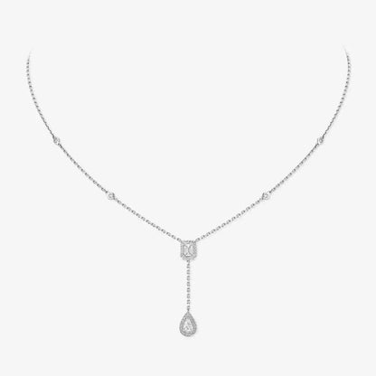 [⭐Luxery]Gold Diamond Tie Necklace