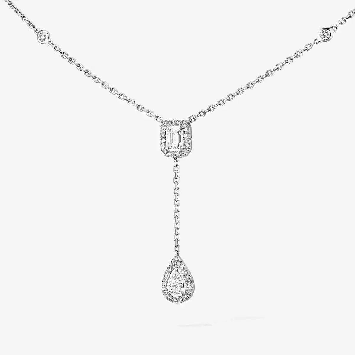 [⭐Luxery]Gold Diamond Tie Necklace