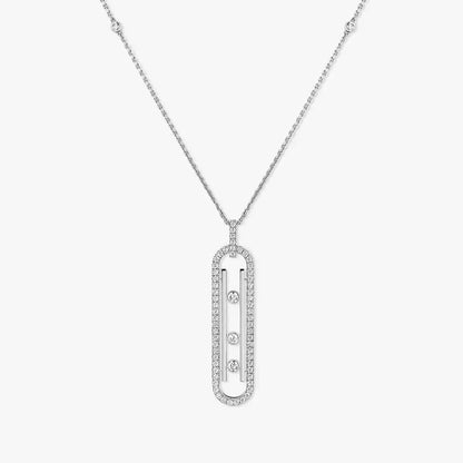 [⭐Luxery]Diamond Necklace Move 10Th