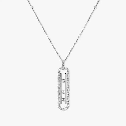 [⭐Luxery]Diamond Necklace Move 10Th