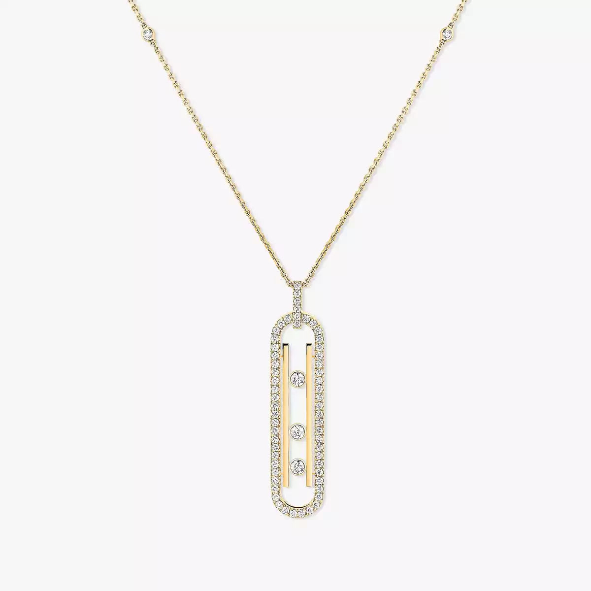 [⭐Luxery]Diamond Necklace Move 10Th