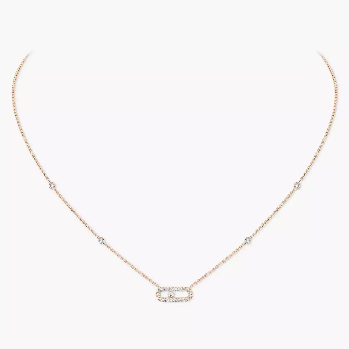 [⭐Luxery]Diamond Necklace Move Uno