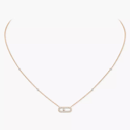 [⭐Luxery]Diamond Necklace Move Uno