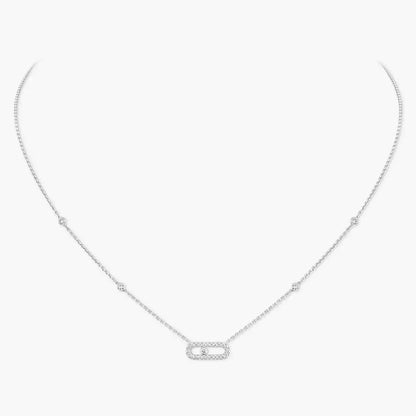 [⭐Luxery]Diamond Necklace Move Uno