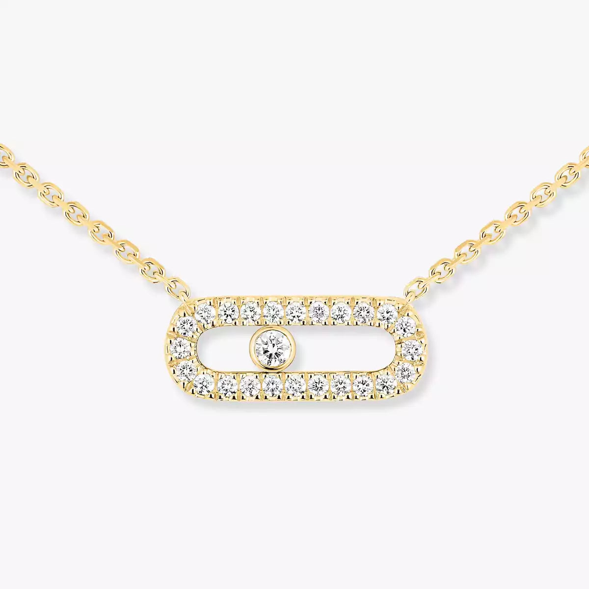 [⭐Luxery]Diamond Necklace Move Uno
