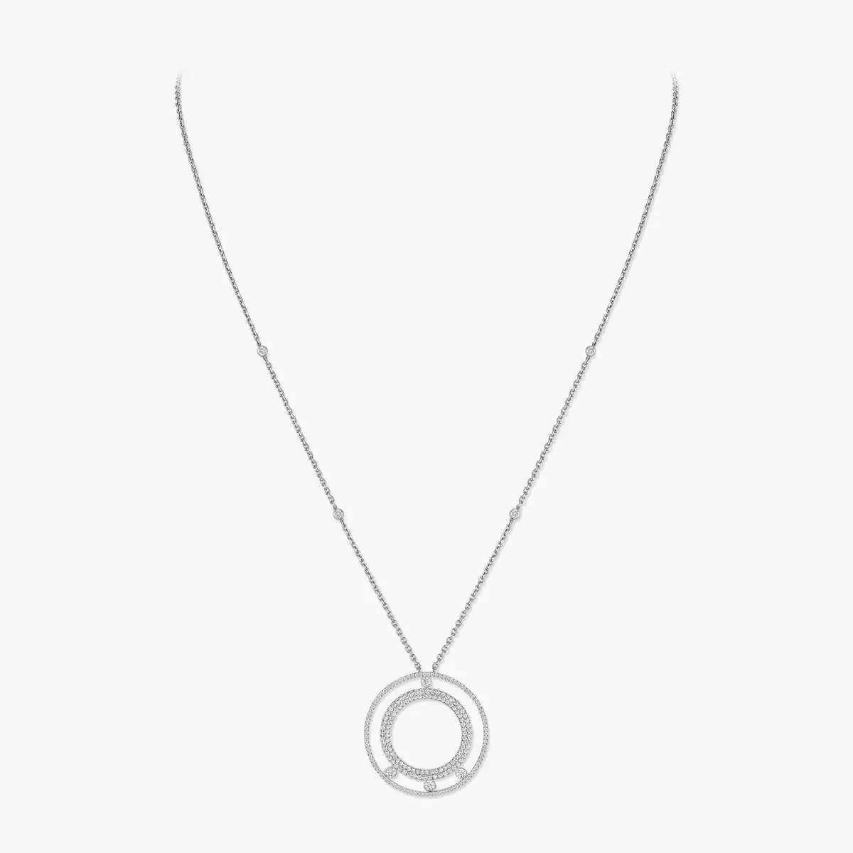 [⭐Luxery]Move Romane Long Pave_-Set Diamond Necklace