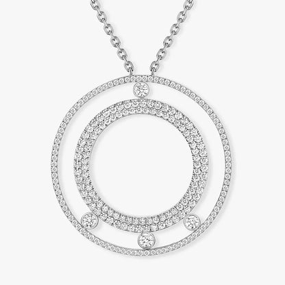 [⭐Luxery]Move Romane Long Pave_-Set Diamond Necklace