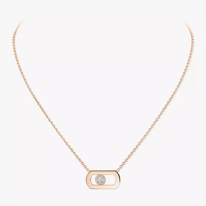 [⭐Luxery]So Move Diamond Necklace in Gold