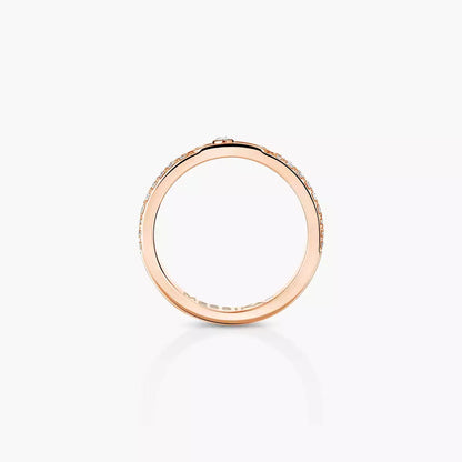 [⭐Luxery]Move Joaillerie Pave_ Diamond Wedding Ring