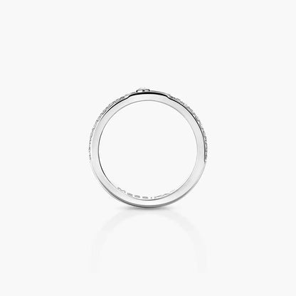 [⭐Luxery]Move Joaillerie Pave_ Diamond Wedding Ring