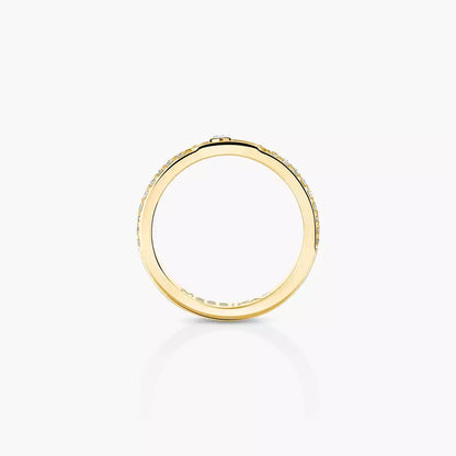 [⭐Luxery]Move Joaillerie Pave_ Diamond Wedding Ring