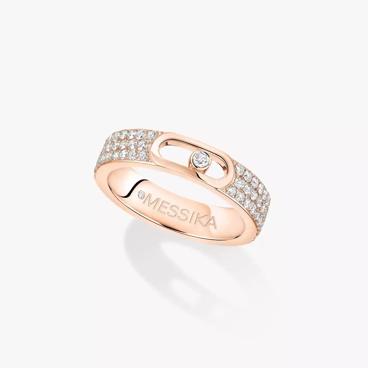 [⭐Luxery]Move Joaillerie Pave_ Diamond Wedding Ring