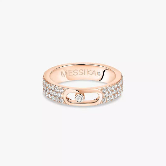 [⭐Luxery]Move Joaillerie Pave_ Diamond Wedding Ring