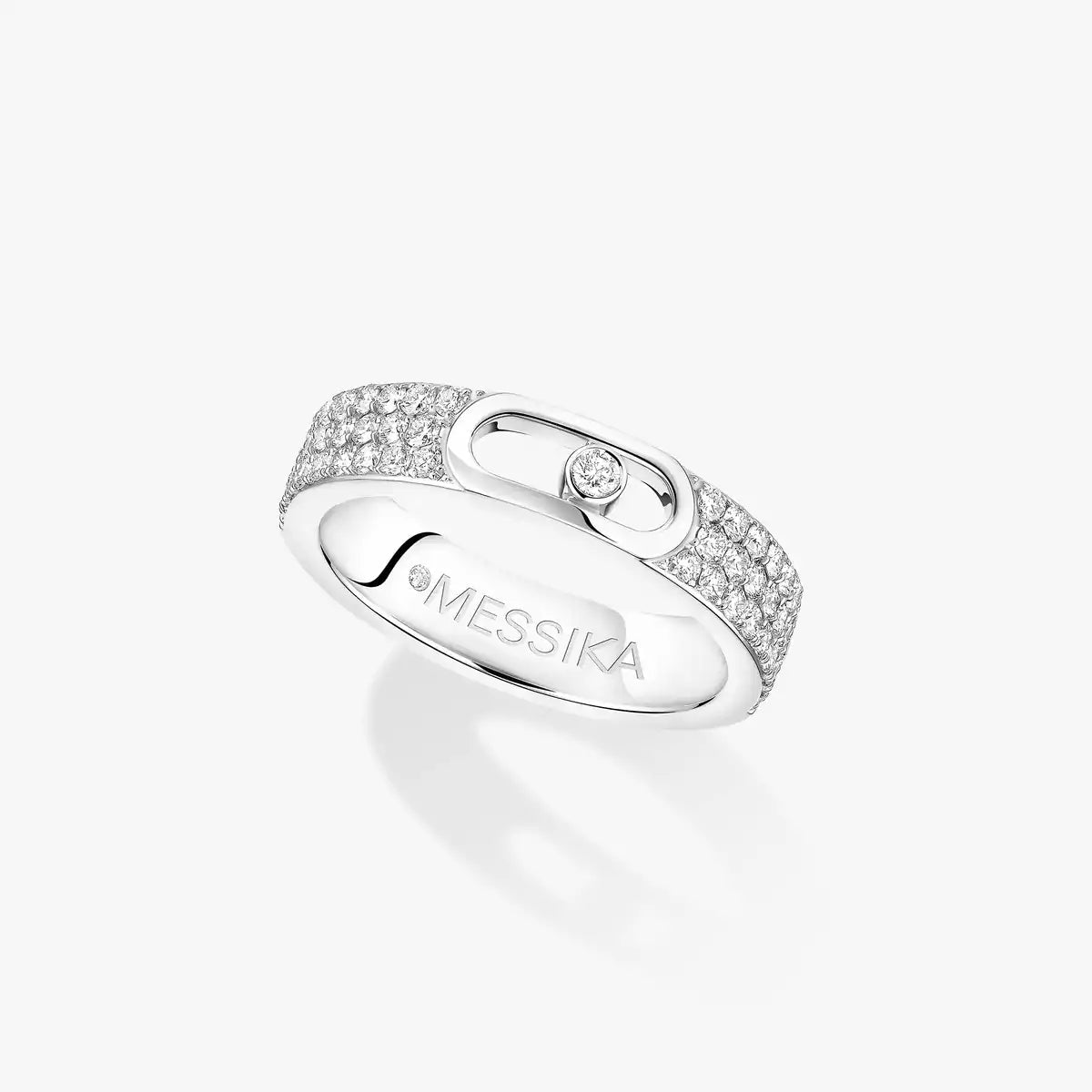 [⭐Luxery]Move Joaillerie Pave_ Diamond Wedding Ring