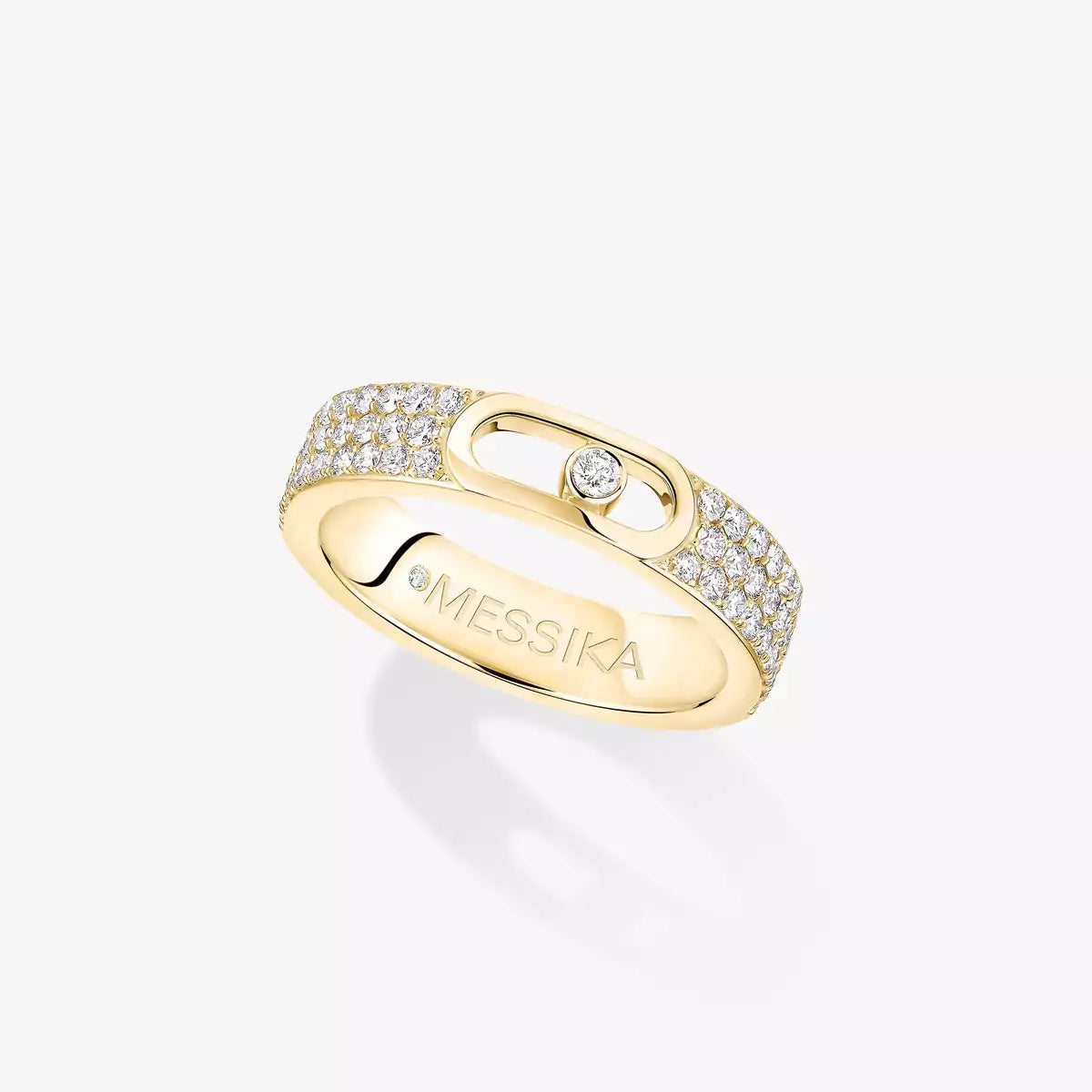 [⭐Luxery]Move Joaillerie Pave_ Diamond Wedding Ring