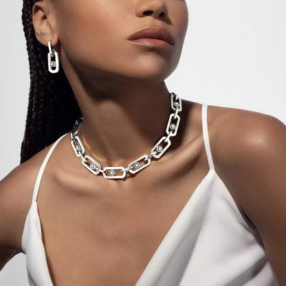 [⭐Luxery]So Move XL Diamond Pendant Earrings
