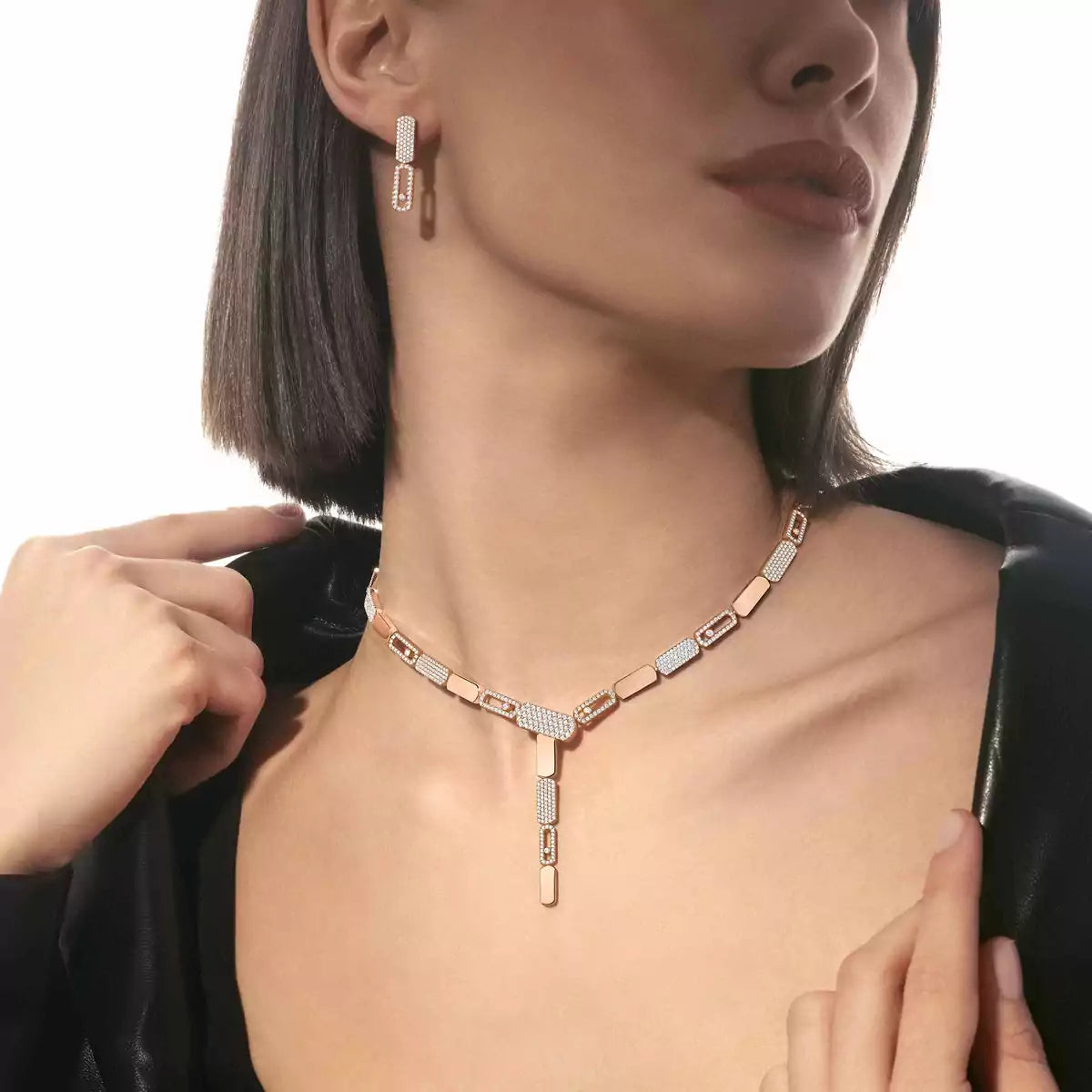 [⭐Luxery]Imperial Move SM Diamond Earrings