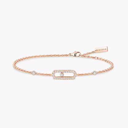 [⭐Luxery]Move Uno Diamond Bracelet