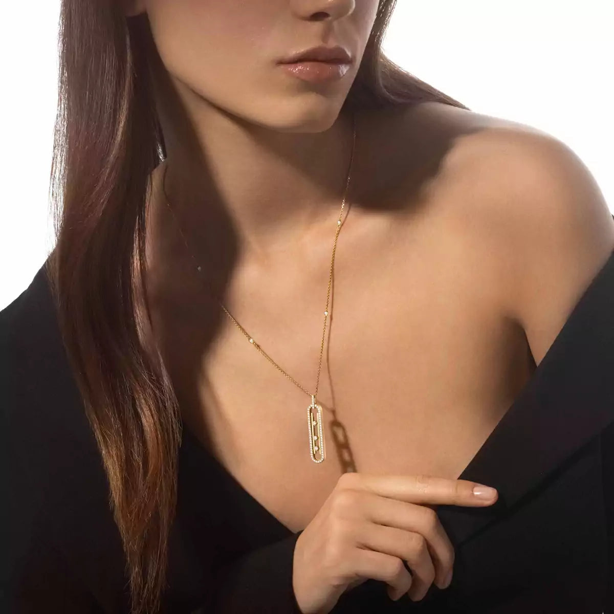 [⭐Luxery]Diamond Necklace Move 10Th