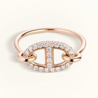 [⭐Luxery]RONDE SMALL DIAMOND RING