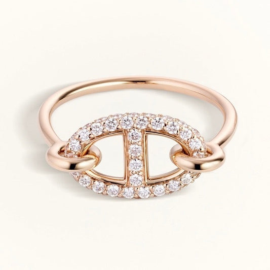 [⭐Luxery]RONDE SMALL DIAMOND RING