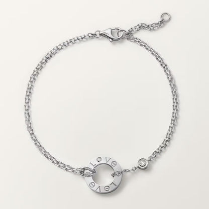 [⭐Luxery]LOVE BRACELET 2 DIAMOND