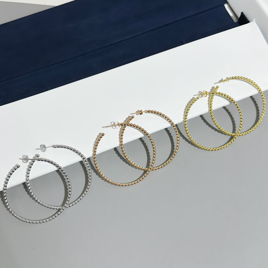 [⭐Luxery] SMOOTH BEAD STUD EARRINGS