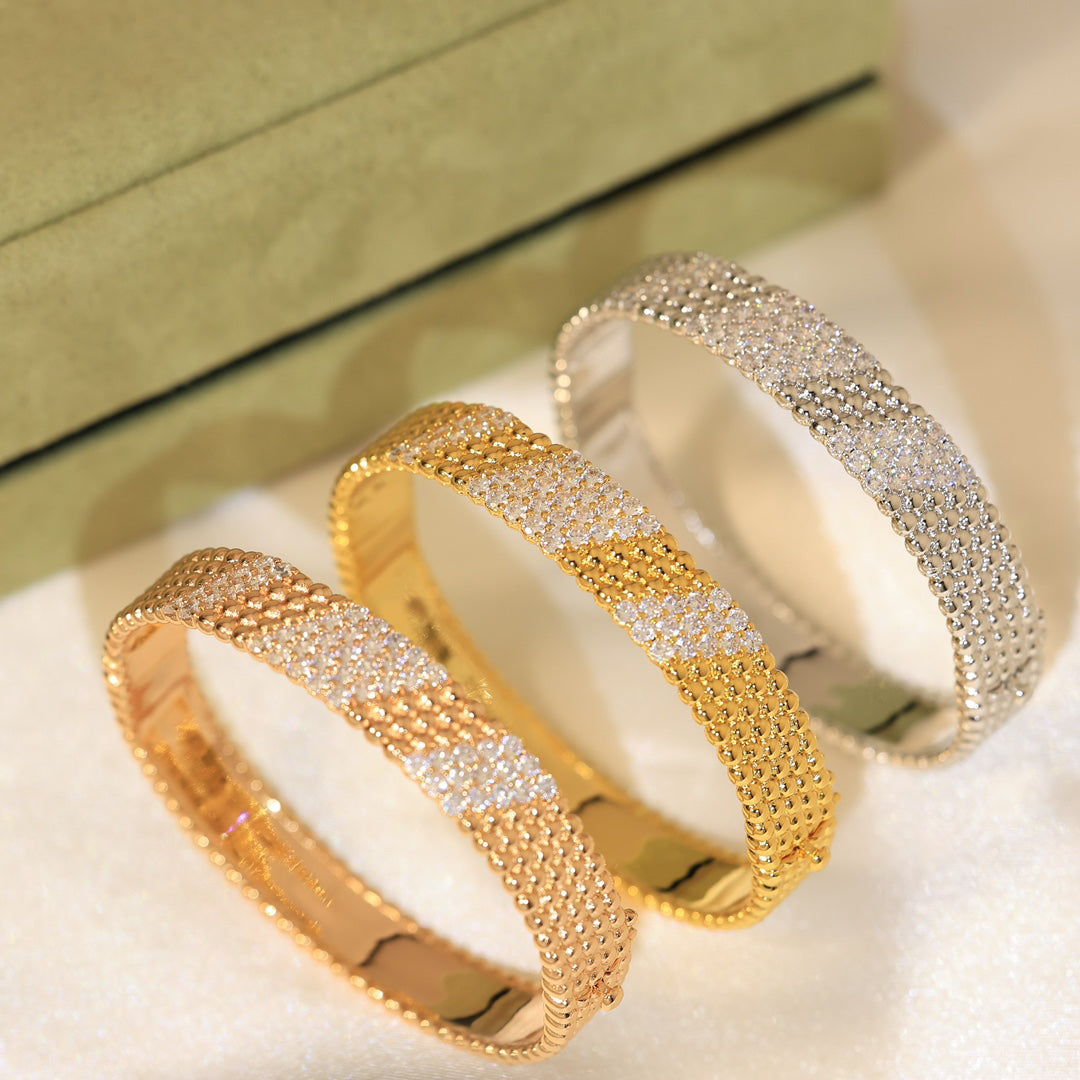 [⭐Luxery]  FIVE-ROW DIAMOND BRACELET
