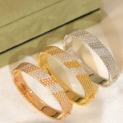 [⭐Luxery]  FIVE-ROW DIAMOND BRACELET
