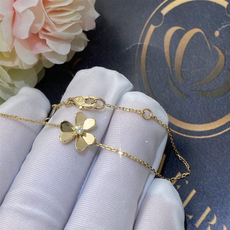 [⭐Luxery]FRIVOLE GOLD FLOWER BRACELET