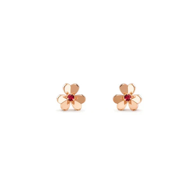 [⭐Luxery]FRIVOLE  FLOWER PINK EARRINGS