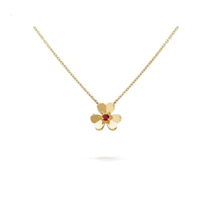 [⭐Luxery]FRIVOLE GOLD FLOWER NECKLACE