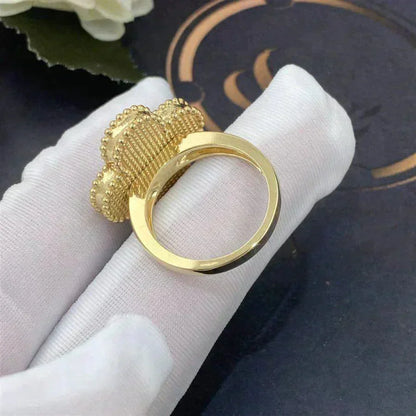 [⭐Luxery]CLOVER WHITE MOP RING