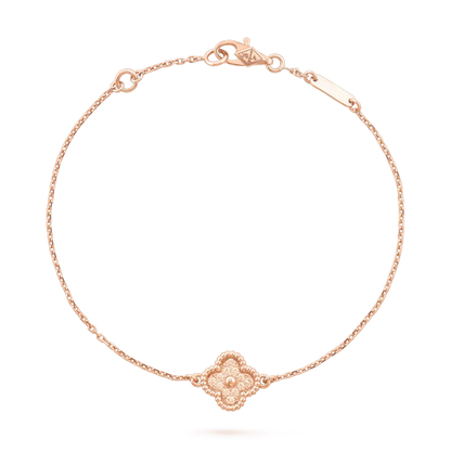 [⭐Luxery]CLOVER SINGLE FLOWER BRACELET