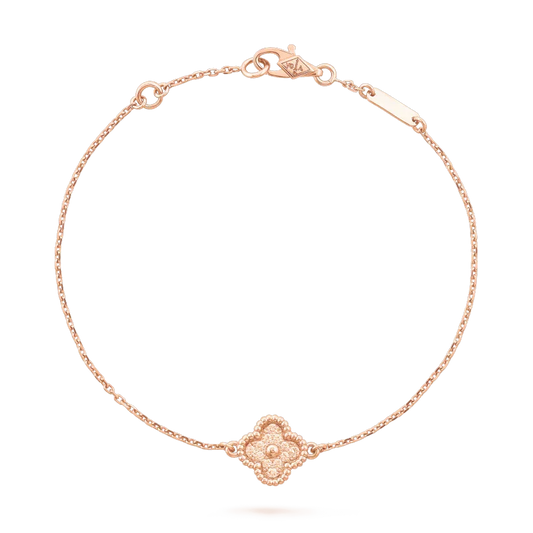 [⭐Luxery]CLOVER SINGLE FLOWER BRACELET