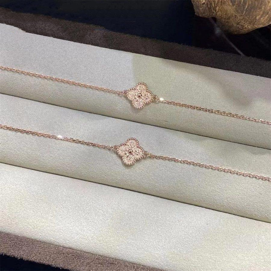 [⭐Luxery]CLOVER SINGLE FLOWER BRACELET