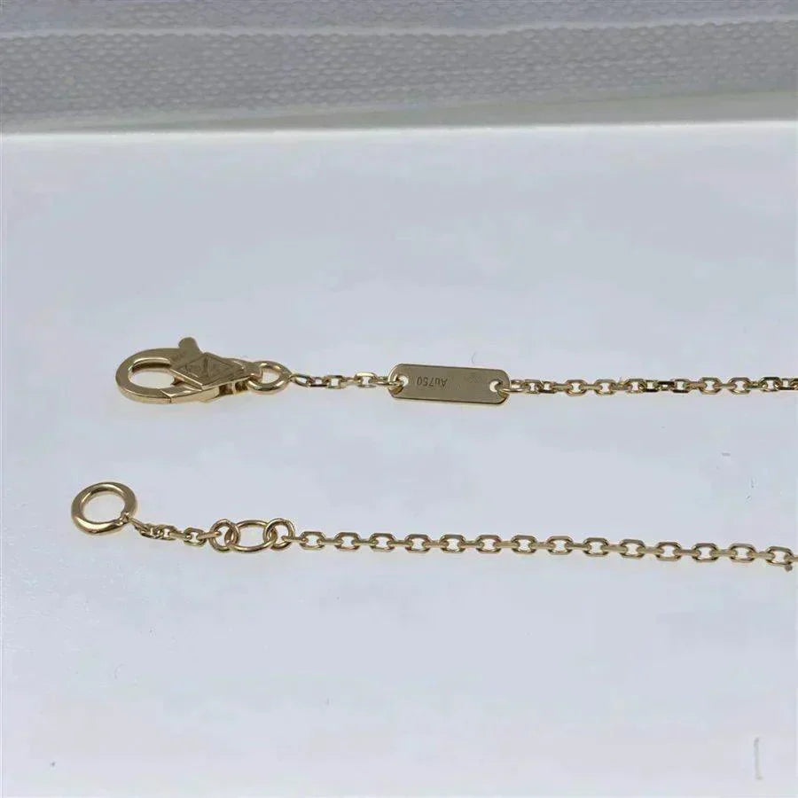 [⭐Luxery]CLOVER  CARNELIAN SINGLE FLOWER BRACELET