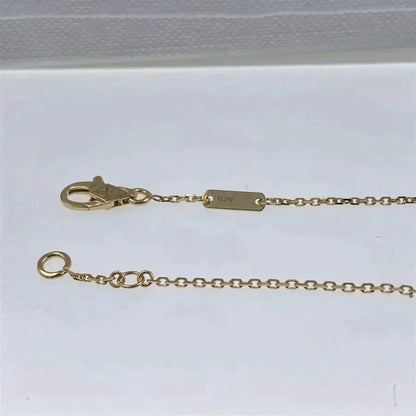 [⭐Luxery]CLOVER  CARNELIAN SINGLE FLOWER BRACELET