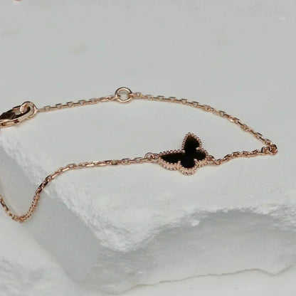 [⭐Luxery]BUTTERFLY ONYX  BUTTERFLY BRACELET