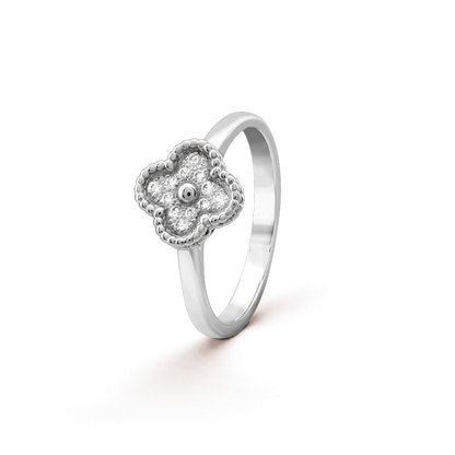 [⭐Luxery]CLOVER DIAMOND RING