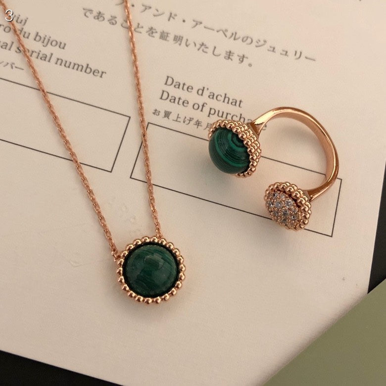 [⭐Luxery]PERLEE COULEURS DIAMOND ROSE GOLD BETWEEN THE FINGER RING