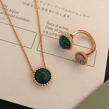 [⭐Luxery]PERLEE COULEURS DIAMOND ROSE GOLD BETWEEN THE FINGER RING