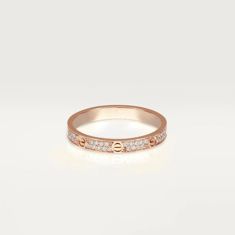 [⭐Luxery]LOVE RING 2.65MM DIAMOND