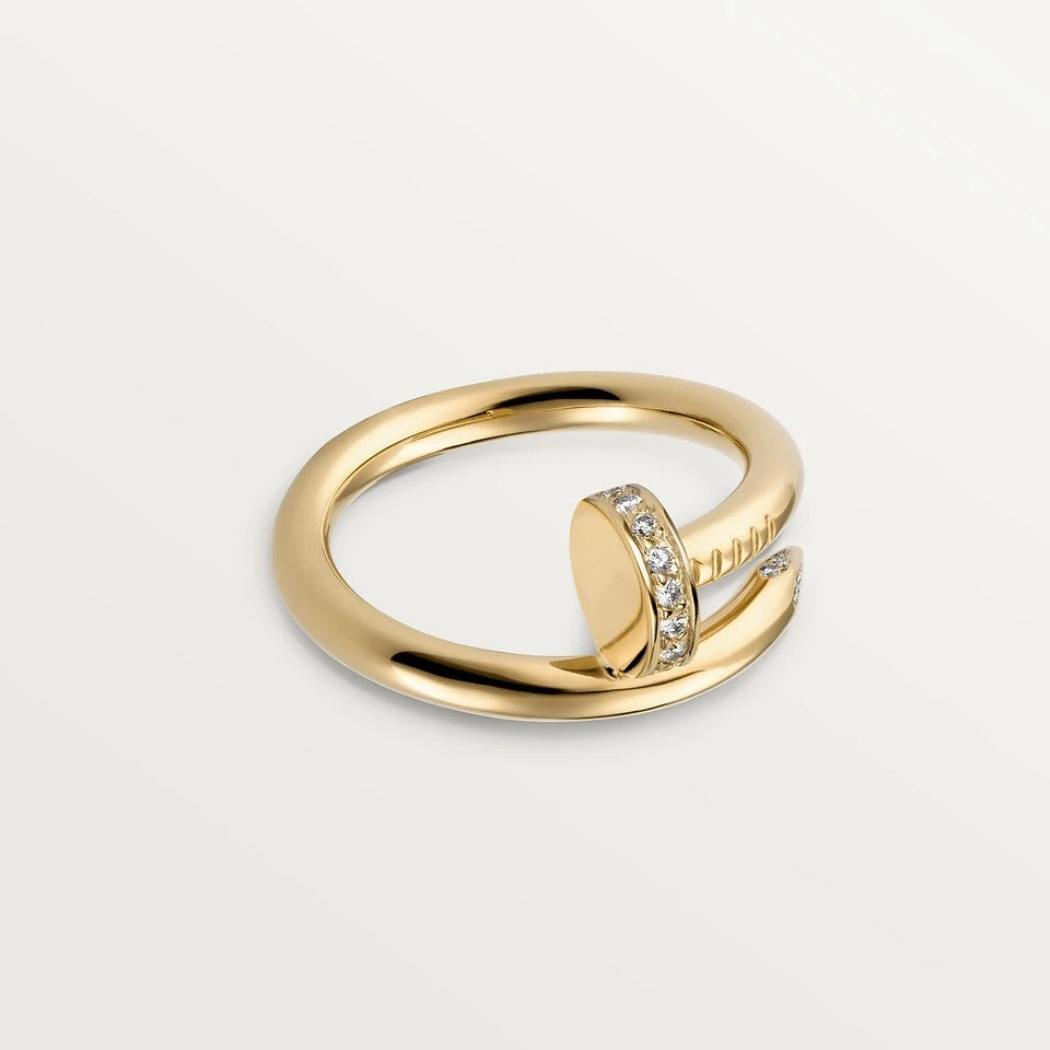 [⭐Luxery]JUSTE RING 2.65MM GOLD DIAMOND