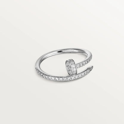 [⭐Luxery]JUSTE RING 1.8MM SILVER DIAMONDS